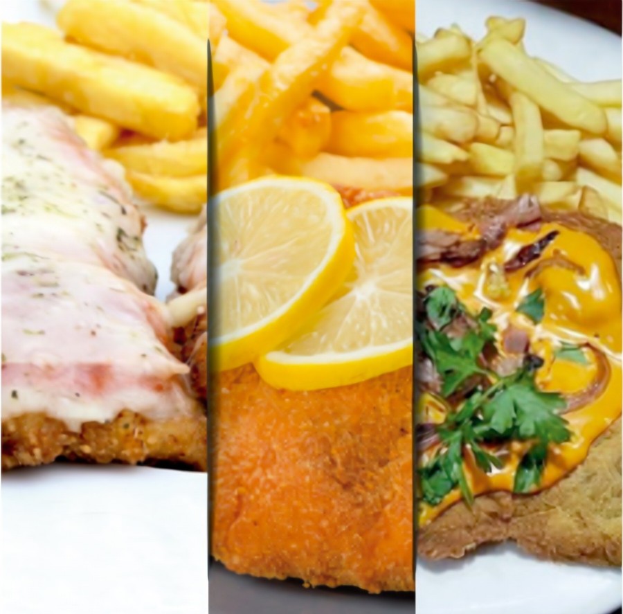 Milanesa con Papas