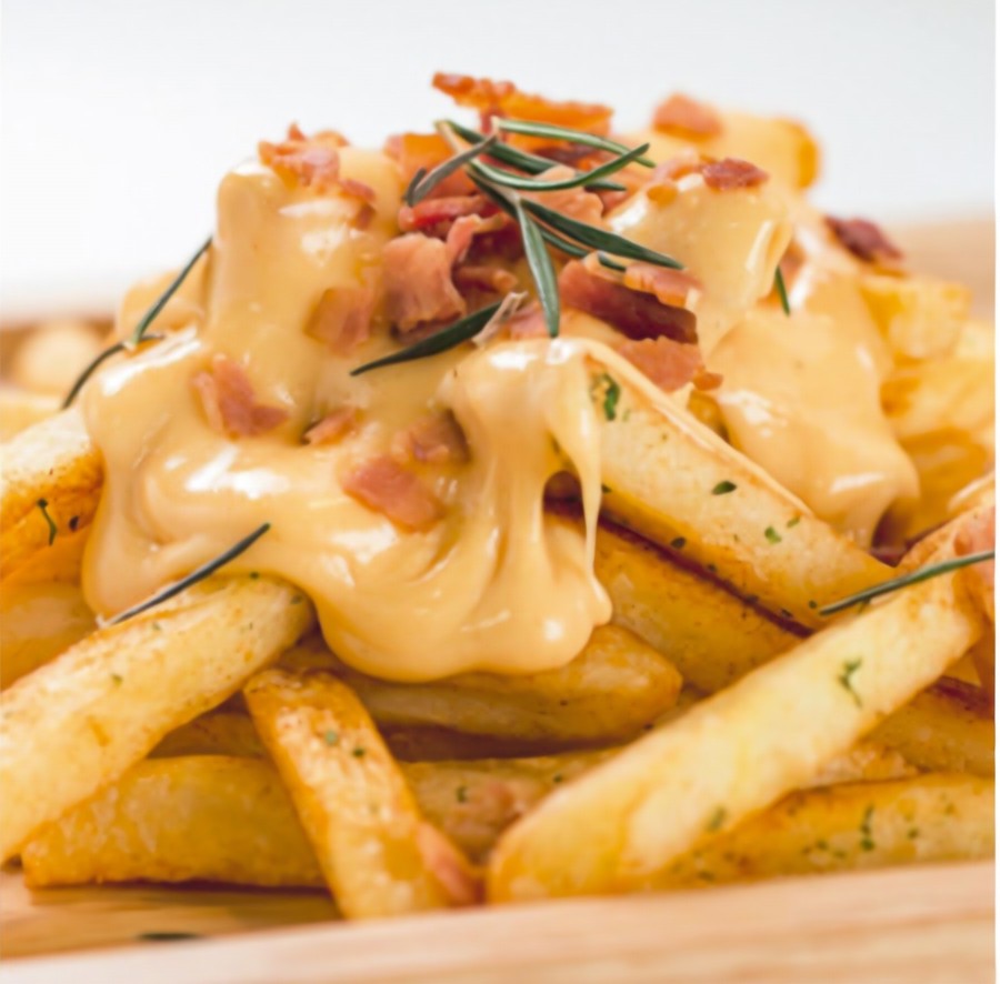 Papas con Cheddar