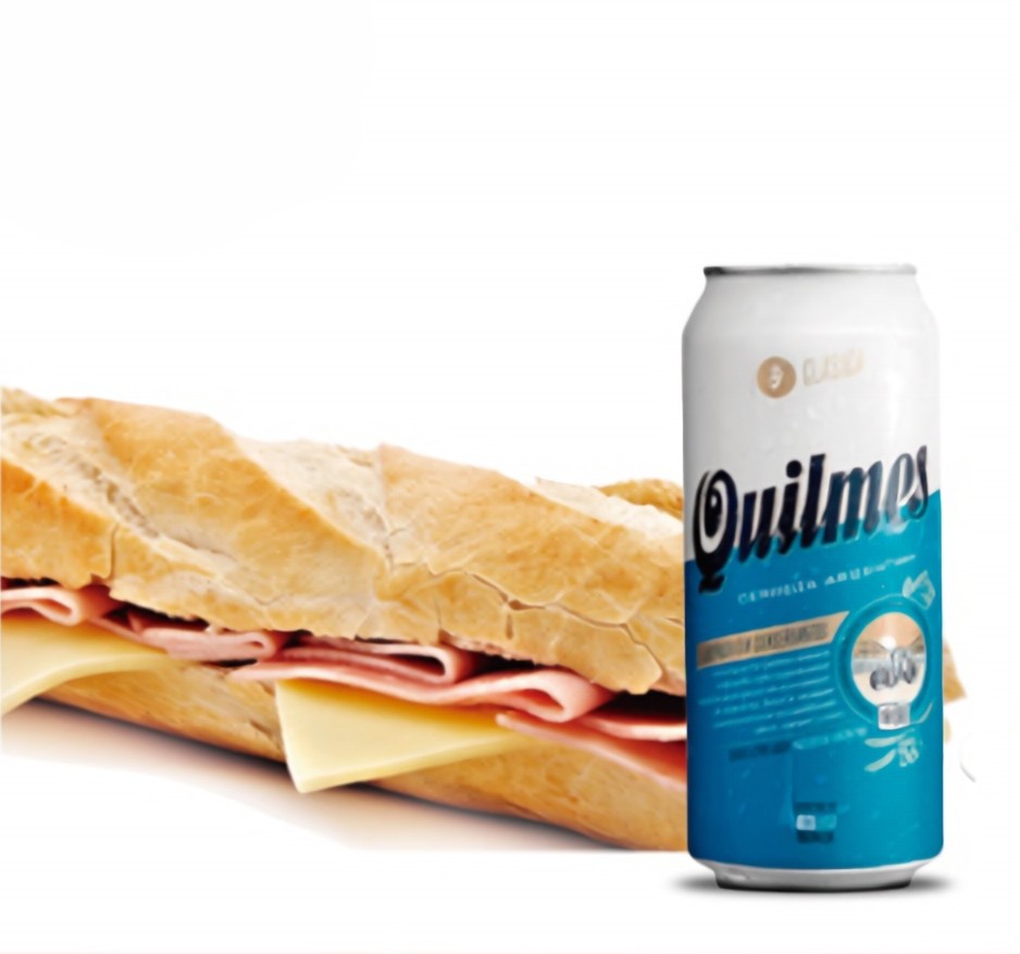 Pan Francés Jamón y Queso