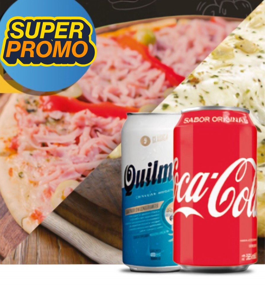 ¼ Pizza Muzza Coca