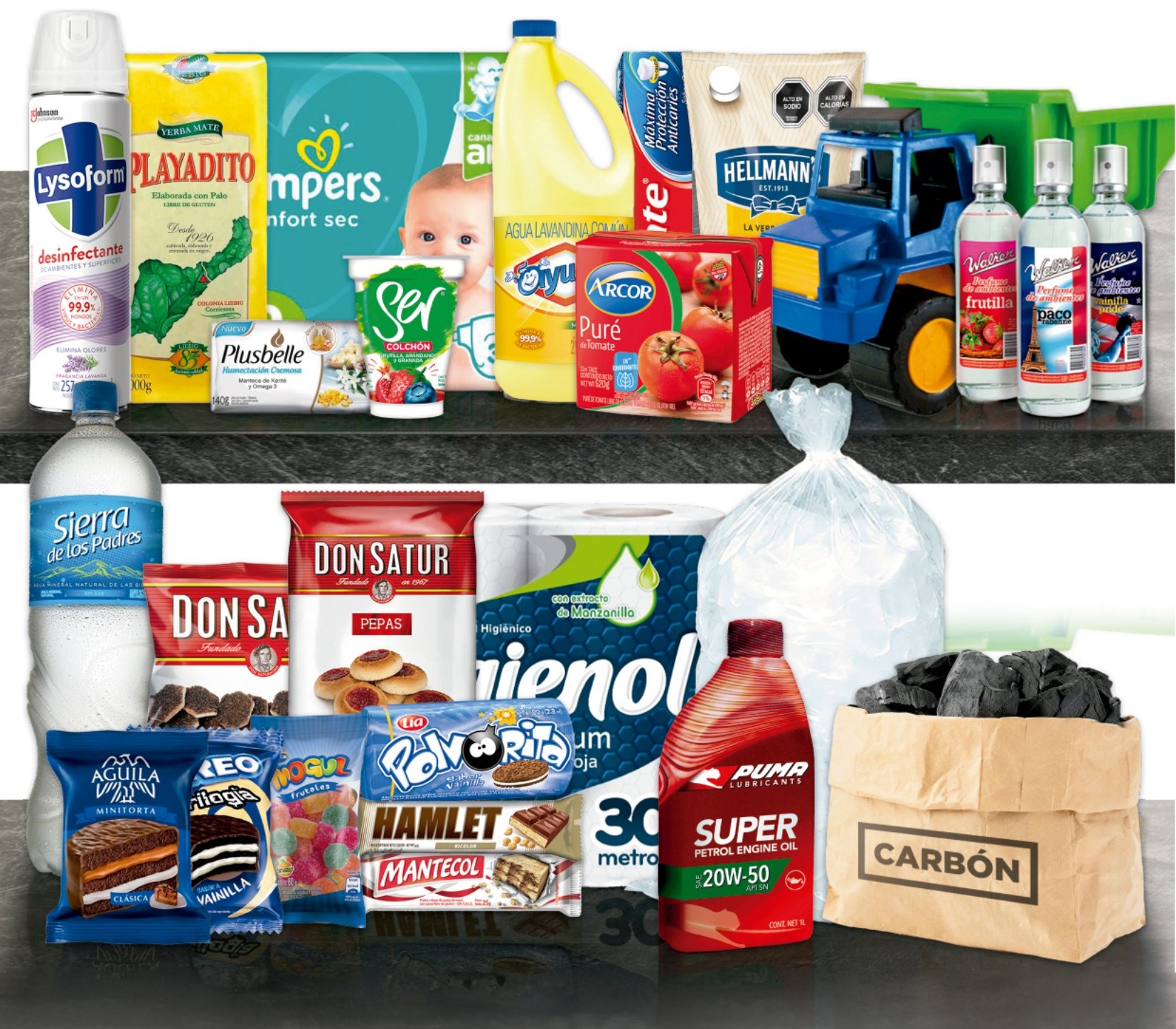 Productos de almacén y minimercado